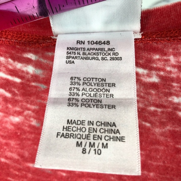 NHL Chicago Black Hawks Burn Out T Shirt 1326 - Picture 7 of 8